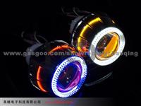 Car Head Light HID Bi-Xenon Projector Lens Light With Double Angel Eyes (2.8HQI)