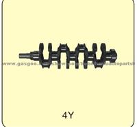 Forged Steel Toyota Crankshaft 4Y