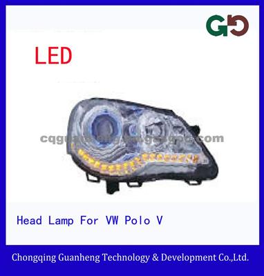 LED VW Polo V Head Lamp/LED Lights