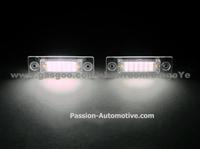 Super White 7500k Waterproof Vw Touran09 LED License Plate Tali Lamp