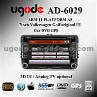 Car DVD GPS Navigation For Volkswagen Golf Polo Jetta Tiguan Touran Passat CC EOS Sharan T5 Amarok Seat Leon AD-6029