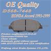 Quiet Brake Pad D568