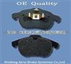 D1106 Brake Pad For Opel 2002-