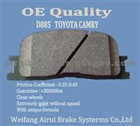 D885 TOYOYA Camry Brake Pad