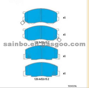 TOYOTA Front Brake Pad D716-7587