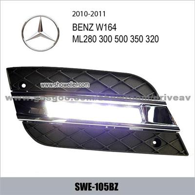 Mercedes Benz W164 ML280 300 500 350 320 DRL LED Daytime Running Light SWE-105BZ