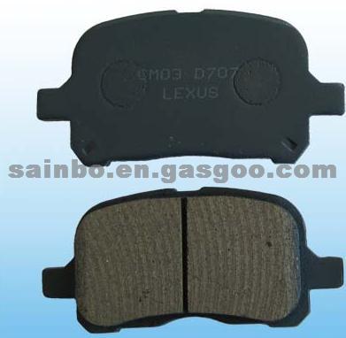 TOYOTA Camry Brake Pads D707