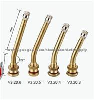 European Style O-Ring Seal Clamp-In Brass Valves V3.20 Series Metric Rim Hole Valves