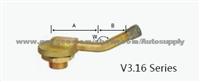 Tubeless Metal Clamp-In Valves V3.16 Series