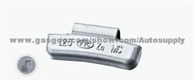 Zinc Clip-On Wheel Weights For North America MCFD