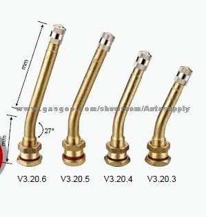 European Style O-Ring Seal Clamp-In Brass Valves V3.20 Series Metric Rim Hole Valves