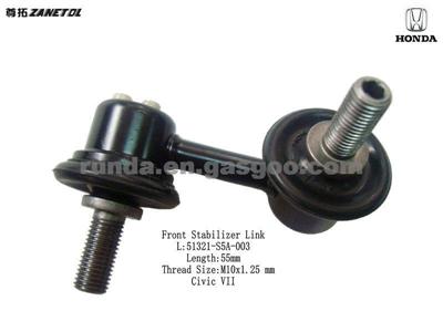 Front Stabilizer Link L:51321-S5A-003 Civic VII