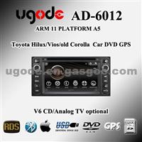 Toyota Vios Auto Radio DVD GPS Navigation AD-6012