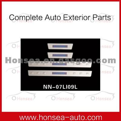 Nissan Duel Tone Door Sills With LED NN-07LI09L