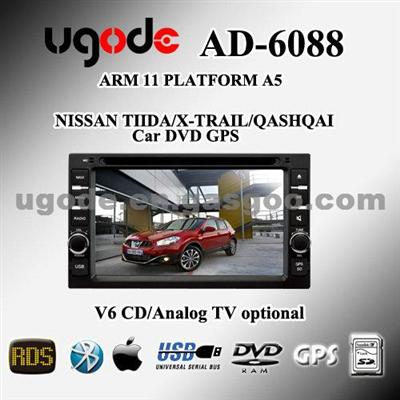 Nissan Livana Auto Dvd Gps Navigation AD-6088