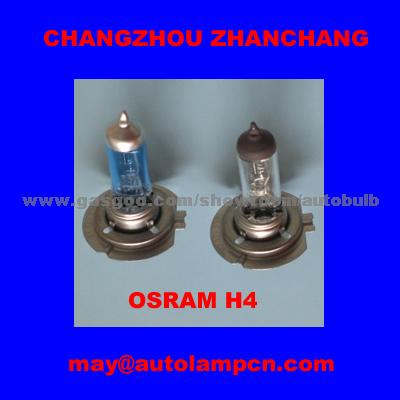 OSRAM Auto Halogen Bulb H4 P43T