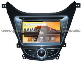 Hyundai Elantra 2012/I35/Avante Android Car Dvd (Capacitive Screen) With GPS,Bluetooth,Ipod,TV,Radio RDS,Wifi,3G