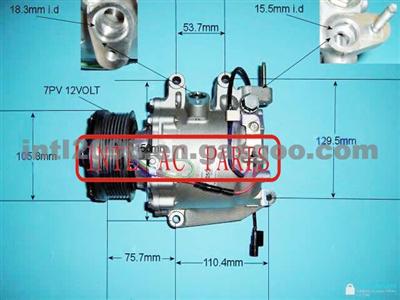 Ac Compressor For TRSE07-Honda-CIVIC 1.8 7PK 3430 4903 3410 38800RNCZ01M2 38800RSAE010M2 38800RSAE010 38800RNCZ02 Air Kompressor