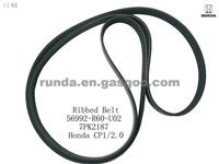 Ribbed Belt 56992-R60-U02 7PK2187 Honda CP1/2.0