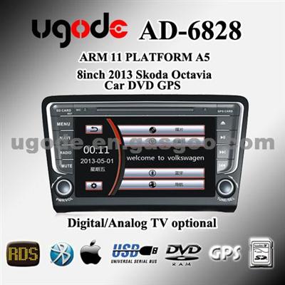 VW 2013 Skoda Octavie Auto Dvd Gps Audio AD-6828