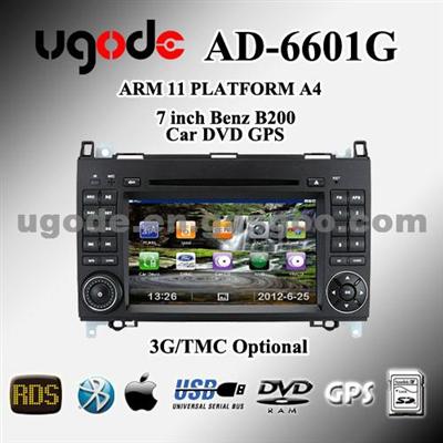 7inch Benz B200 DVD GPS Player AD-6601G