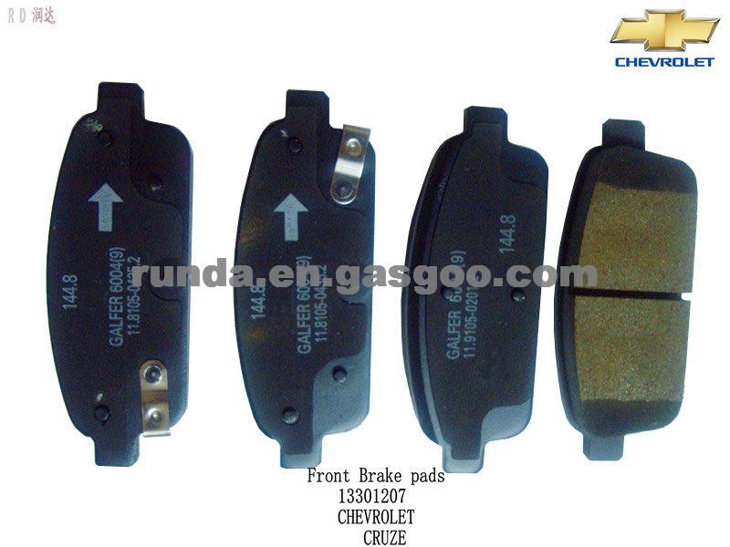 chevy cruze brake pads