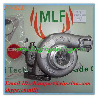 High Quality Turbocharger TD04 28200-4A200