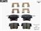 Brake Pad Set D1057 CHRYSLER 300C 2005-2013 - img3