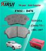 D476 Semi-Metallic Brand Brake Pad For Camry V1 1991-1997