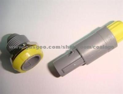 Plastic Circular Push Pull Connector All Kinds Instrument Available