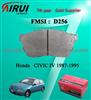 D256 Wholesale Brake Pads For Civic
