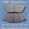 D256 Wholesale Brake Pads For Civic