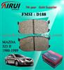 D188 HI-Q MAZDA 323 Front Low Metal Brake Pad