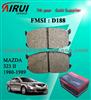 D188 HI-Q MAZDA 323 Front Low Metal Brake Pad