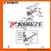 Clutch Master Cylinder Assembly For Mitsubishi Pajero Sport Pickup L200 KH4W KH9W KH9W KA4T KA9T KB4T KB8T KB9T 4D56 MR995034