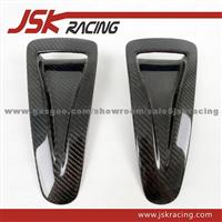 GTR OEM STYLE CARBON FIBER HOOD VENTS (PAIRS) FOR NISSAN R35