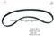 Ribbed Belt 38920-PAA-A02 6PK1105 HONDA CG5/ RA6