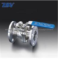 2-PC Flanged End Ball Valves