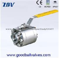 3PC Forged Steel Ball Valves 6000WOG