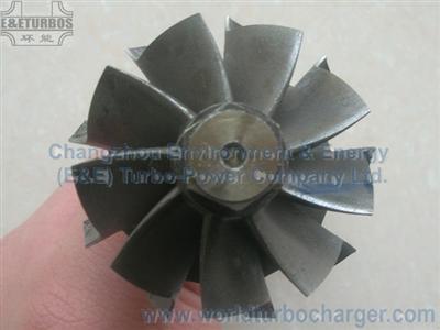 Rebuild Turbine Wheel/Turbina Y Eje/Conjunto Eixo Rotor/Arbre De Turbine Hitachi HT12/HT19B For Nissan Patrol