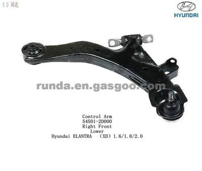 Right Front Control Arm 54501-2D000( Lower ) Hyundai ELANTRA （XD）1.6/1.8/2.0