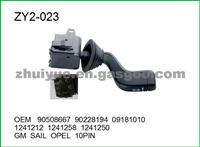 Turn Signal Switch 90508667，90228194，09181010，1241212，1241258，1241250