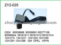 Turn Signal Switch 90508668，90508691， 90277108，90569944，09181011，09181012，09181014，1241215，1241221，1241224，1241259，1241291，1241296