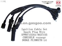 Ignition Cable Set / Spark Plug Wire Spw07155aa Chryselr Voyaegr / Dodge Plymouth L4