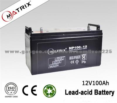 Lead Acid Battery NP100-12 NP120-12 NP200-12