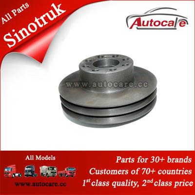 Sinotruk Howo Spare Parts Belt Pulley 3310-1532611-11