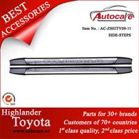 New Aluminum TOYOTA HIGH LANDER Original Running Boards, Side Steps Bar, Car Accessories ,Car Exterior Parts