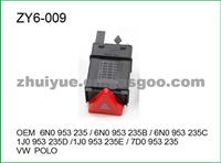 Emergency Light Switch 6N0953235，6N0953235B,6N0953235C,1J0953235D,1JO953235E,7D0953235