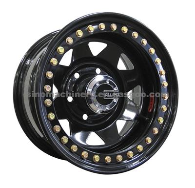 Chrome Steel Wheel-Five Spoke 4x4 WD