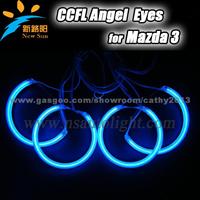 2013 Colorful Mazda Ccfl Angel Eyes, 8000k Super Brightness CCFL Angel Eyes For Mazda 3